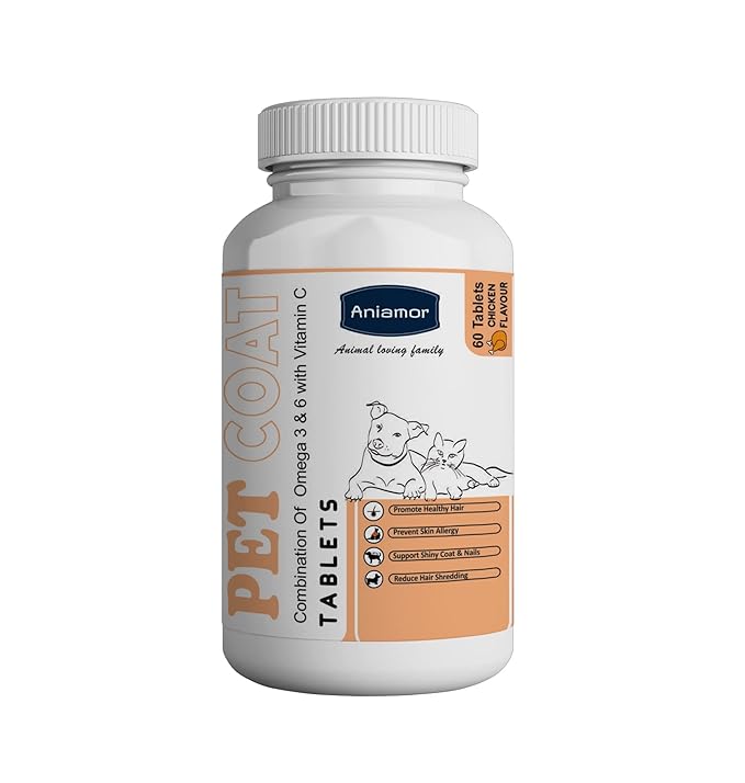 Aniamor Pet Coat Tablets for Dogs and Cats
